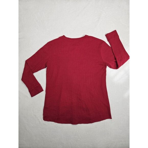 ECKO UNLTD CO‎ Knit Shirt Long Sleeve 1972 Men's 2XL - Red Crewneck Rhino - Picture 10 of 12